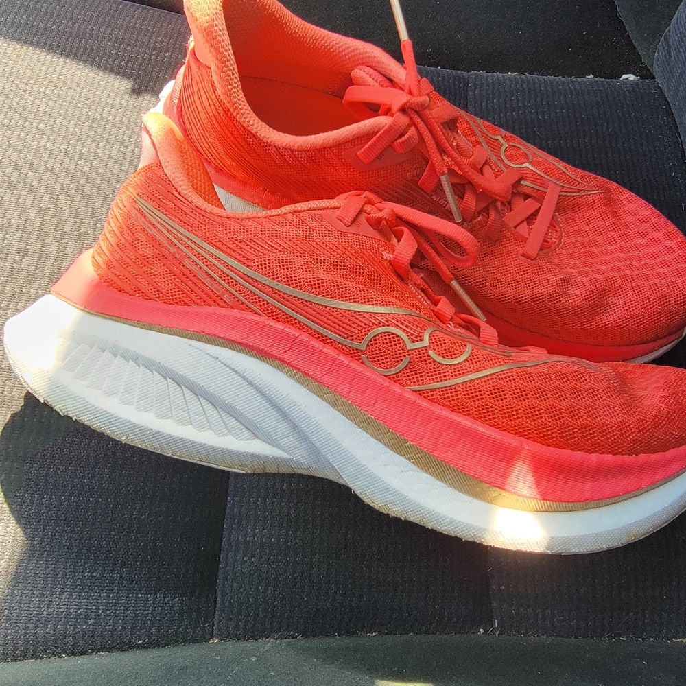 Saucony ENDORPHIN SPEED 5 Women's Bright Coral Running Sneakers- Newest Version